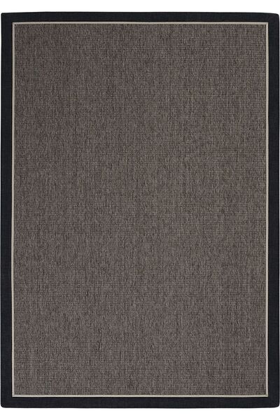 Cool Halı Prag Art 03 Balkon Halısı Hasır Doku Mutfak Halısı Çift Bordürlü It...