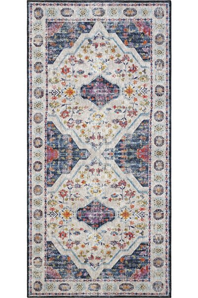 Cool Halı Private Açık Gri Yıkanabilir Mutfak Halısı Yolluk Leke Tutmaz Tezgah Önü Mutfak Paspas Mutfak Kilimi