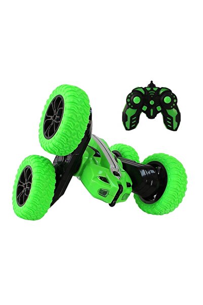 MJ TOYS Uzaktan Kumandalı 360° Şarjlı Çift Yönlü Akrobat Araba Akrobat Araba ...