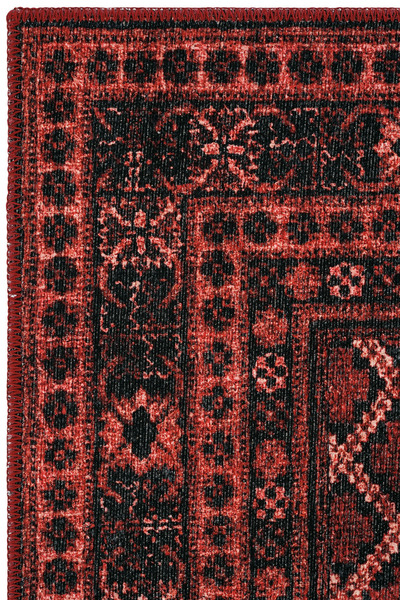 Cool Halı Private Bordo Yıkanabilir Mutfak Halısı Yolluk Leke Tutmayan Tezgah Önü Mutfak Paspası Mutfak Kilimi