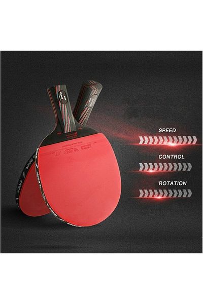 LEBLOU Boer S6 PRO Table Tennis Paddle, Nano Carbon Technology