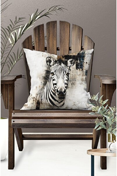 CANİLA Soft Crushed Digital Printed Case - Double Sided, Hidden Zipper