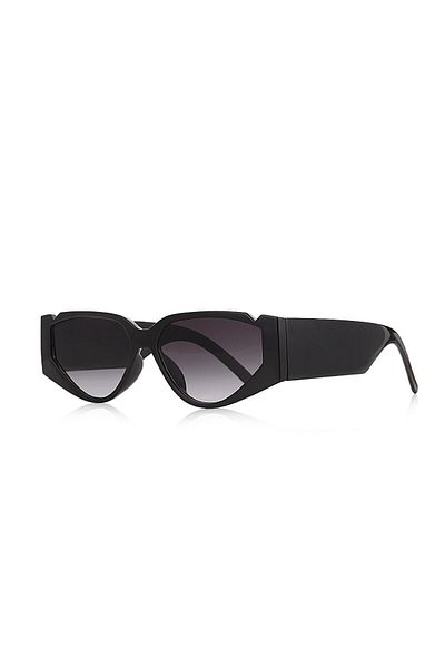 Kinary Women's Sunglasses Black Shiny 1051