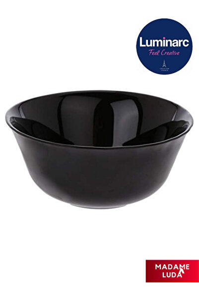 Luminarc Carine Temperli Siyah 12 Cm-6 Adet (ÇORBA-SALATA-DONDURMA-SÜTLÜ TATLI- ÇEREZ-CİPS) Kasesi/takımı.