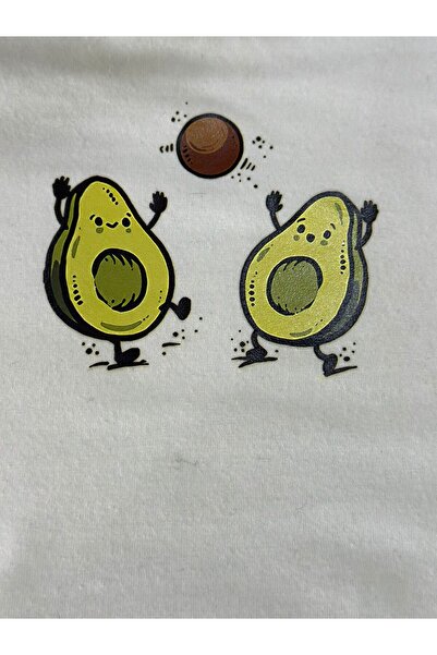 Gönülden Tasarım 2 BUCĂȚI FIER DE FIERDĂ AVACADO TRANSFER PRINT ARMATURA 10X9 CM