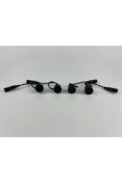 Unique ®  LCD EKRANLI PARK SENSÖR  19MM MAT SİYAH SENSÖR