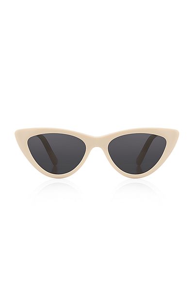 Kinary Cat Eye Sunglasses Cream Color 1010