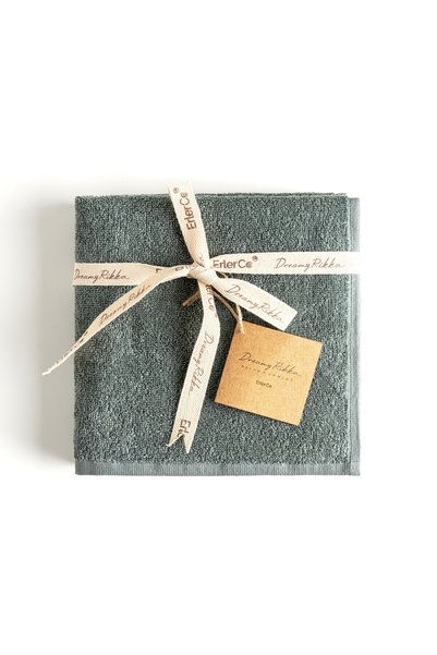 Rikka Home 100% Cotton Coresoftair Quality, Extra Soft, Voluminous Guest/Baby Towel Set (2 Pieces 41X76Cm)