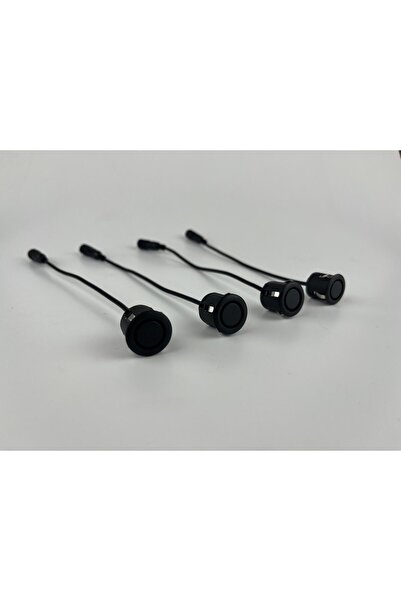 Unique ®  LCD EKRANLI PARK SENSÖR  19MM MAT SİYAH SENSÖR