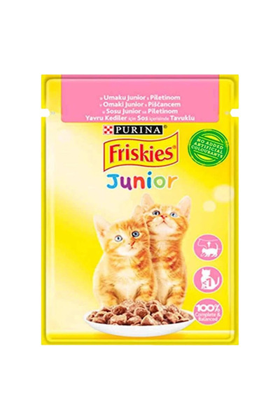 Friskies Tavuklu Yavru Kedi Yaş Maması 85gr
