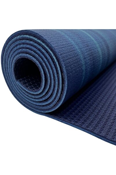 Rebuwo Per Yoga Matı Mavi 5mm, Ekolojik Fitness Matı, Kaydırmaz, Blue, Non-slip & Sustainable