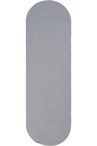 Cool Halı Glenn 607 Gri Oval Yolluk Uzun Halı Antre Hol Koridor Halısı Hasır ...