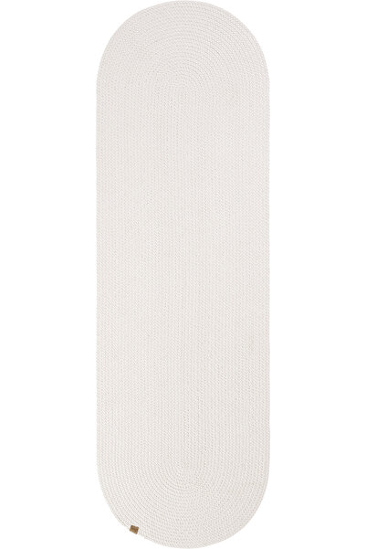 Cool Halı Glenn 610 Beyaz Oval Yolluk Uzun Antre Hol Koridor Halısı Hasır Dok...