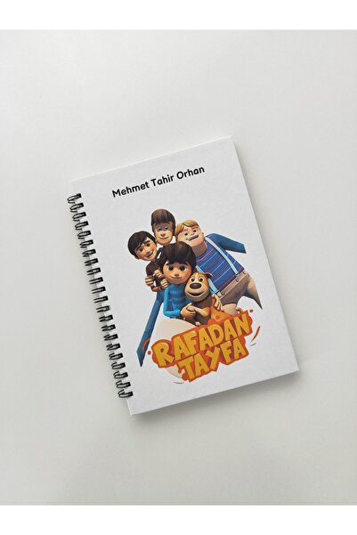 beticraft Rafadan Tayfa Temalı Spiralli Defter