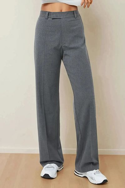 Hiccup Pantaloni cu talie înaltă cu velcro
