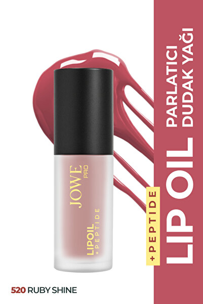 JOWE Peptide İçerikli Bakım Yapan Lip Oil - 520 Ruby Shine