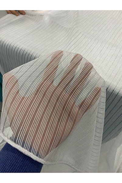 Perde Pendik Sierra 4 Scalloped Tulle,curtain Tight Pleat,(1/3),sewn,akita,do...