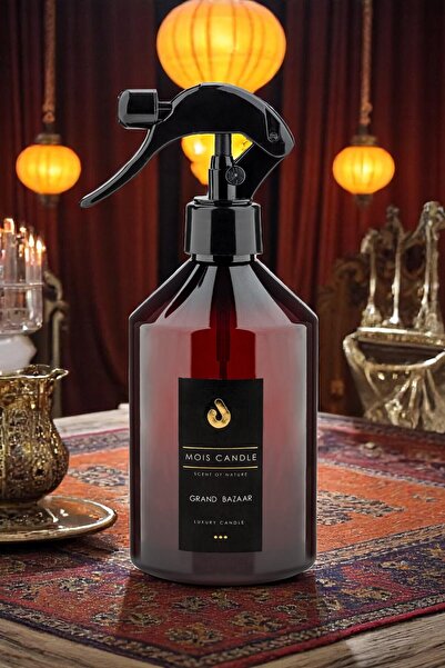 Mois Candle Grand Bazaar Baharatlı, Odunsu, Egzotik Kokulu Kumaş Ve Oda Sprey...