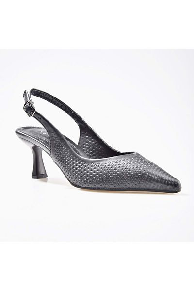 NEW ANGEL 1976 Women's Short Heel Patterned Evening Dress Shoes