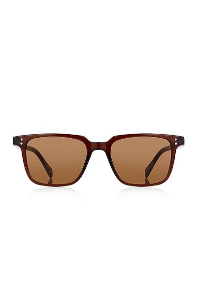 Kinary Unisex Sunglasses Brown 2028
