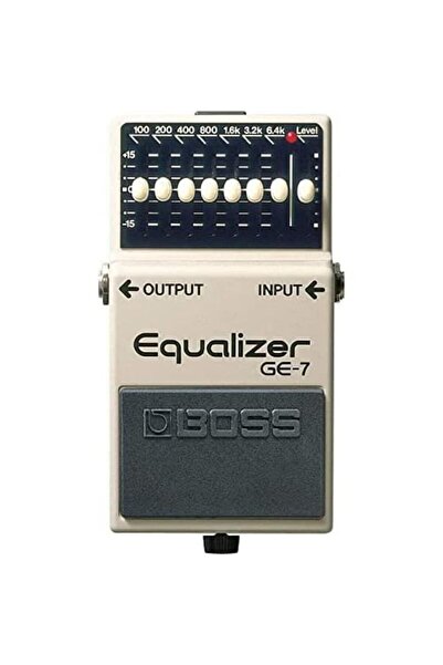 BOSS GE-7 7-BAND EQ Grafik Ekolayzer Pedalı