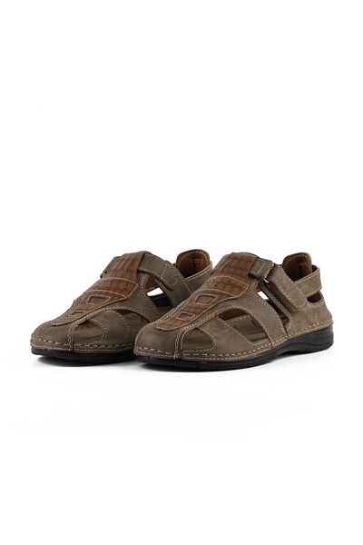DR KLOMPA Men's Sandals Ms483 Mink Mikanos Orthopedic Sandals
