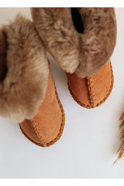 kitikate Leather Home Shoes