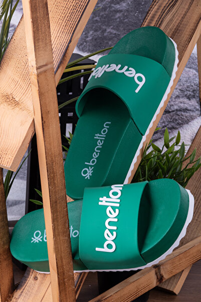 Benetton 1212 Günlük Yüksek Taban Kadın Terlik