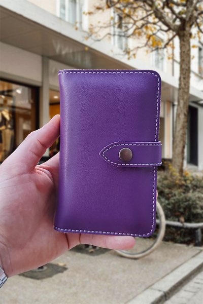 Vardo [ Пишемо ім'я ] Solveig Дизайн Візитна картка Гаманець для дрібних монет