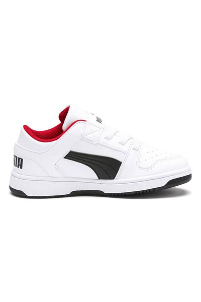 Puma Children's White Sneakers - Rebound Layup Lo SL V PS 370492 -01