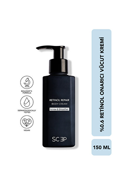 SCEP Retinol Repair Body Cream | %0.6 Onarıcı Retinol Vücut Kremi 150 ml
