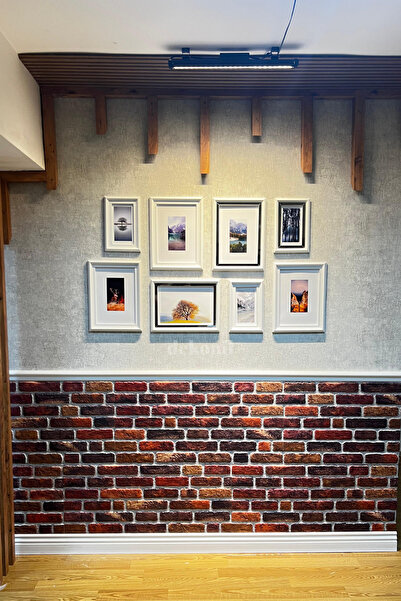 Dekonil 3 Boyutlu Tuğla Desenli Eps Strafor Dokulu Duvar Paneli 50x100 (2 ADET)