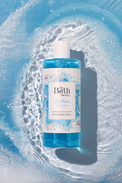 THE BATH FACTORY Nemlendirici Ve Besleyici Okyanus Duş Jeli 400 ml