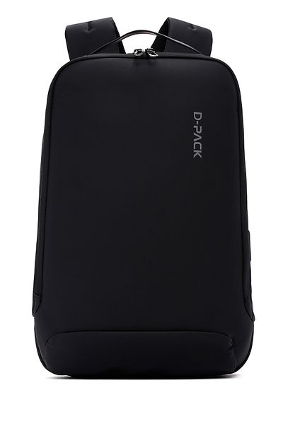 Derimod Men's Black Technological Hardcase Backpack - D-pack 23sbd3012hc