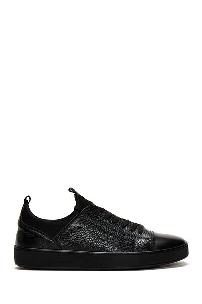 Derimod Men's Black Leather Sneaker 23Wfd6302Ft