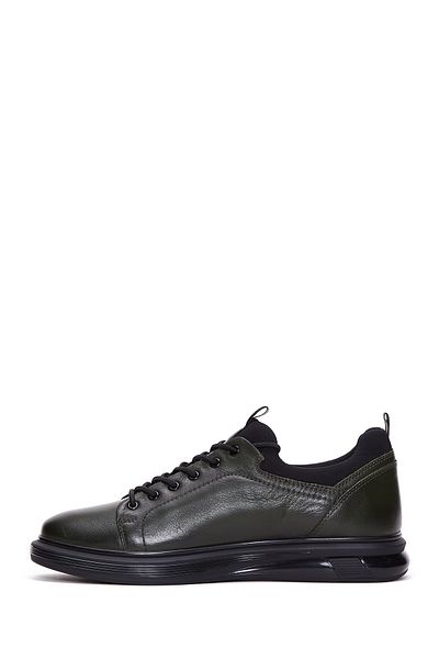 Derimod Khaki Men's Casual Sneaker - Leather, 23wfd620618