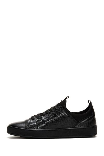 Derimod Men's Black Leather Sneaker 23Wfd6302Ft
