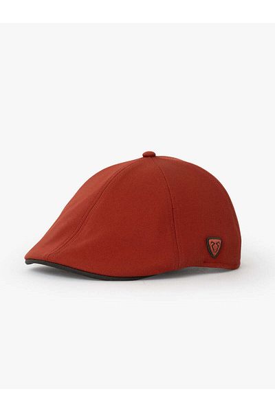 Rust&Rich Timeless Collection Basic Brick Color Casket Hat for Men and Women