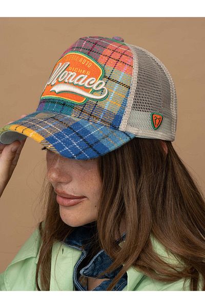 Rust&Rich Women Men Green Hat City's Collection - Monaco - Trucker Hat