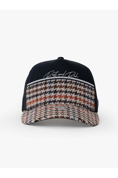Rust&Rich Navy Blue Trucker Hat - Premium Collection
