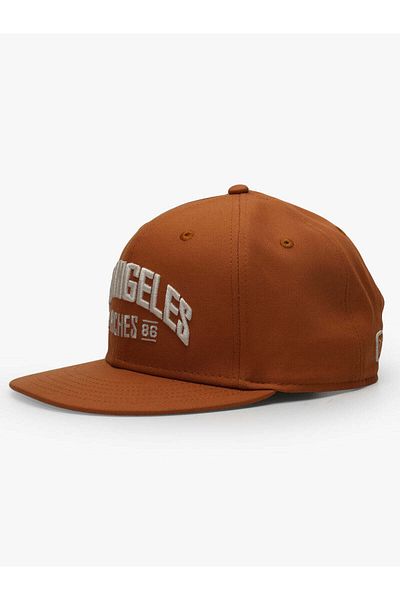 Rust&Rich Women Men Tan Snapback Hat City's Collection Los Angeles