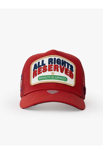 Rust&Rich Red Men's Trucker Hat - Urban Collection, All Right Reserved