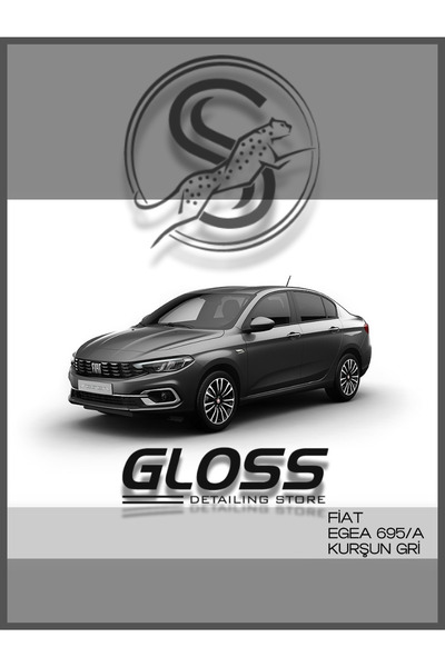 Flea Market Fiat Egea Kurşun Gri 695A - Profesyonel Çizik Ve Taş izi Giderici...