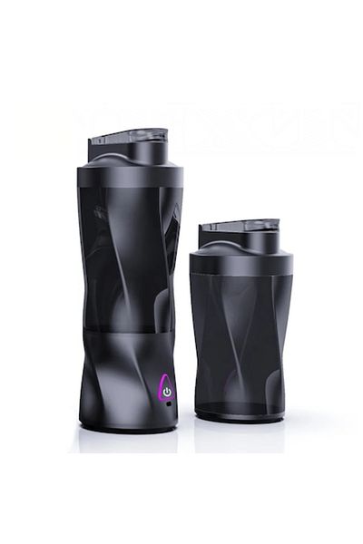 OEM Mini 2 in 1 portable blender, 360 W, 6000 mAh, 6 stainless steel blades, BPA free
