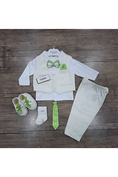 Calide Baby Baby Boy Tie and Bow Tie Mevlüt Set