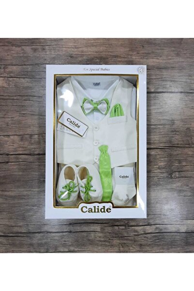 Calide Baby Baby Boy Tie and Bow Tie Mevlüt Set