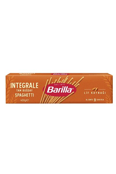 Barilla Tam Buğday Spagetti (Integrale Spaghetti) Makarna No.5 400 gr