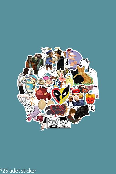 dadi ramba Best Friends Forever Bullet Journal - Agenda - Notebook - Laptop Sticker Sticker - Sticker Pack