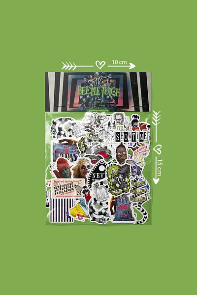 dadi ramba Beter Insect Bullet Journal - Agenda - Planner - Notebook - Laptop Sticker Sticker - Sticker Pack