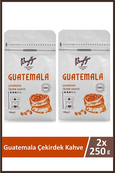 Brezilya Kuru Kahveci Atilla Pak Guatemala Core Coffee 250 Gr X 2 Pcs